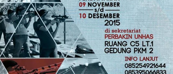 Perbakin Unhas Buka Pendaftaran Diksar XXV
