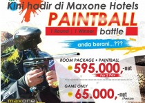 Permainan Paintball Battle di Makassar