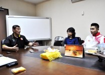 Kabid Target berikan motivasi kepada Atlet