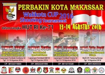 Walikota Cup 2016 Shooting Tournament oleh Pengkot Perbakin Makassar