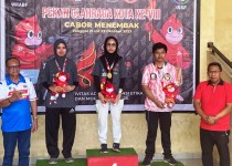 UKM Menembak Unhas menyabet Lima Medali  pada Porkot Makassar 2023