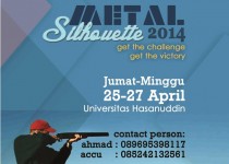 Kejuaraan Menembak Metal Silhouette Unhas 2014, “Get The Challenge Get The Victory”