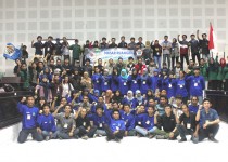 Sejumlah Kader Perbakin Unhas memberikan pengarahan dan materi pada Pendidikan Dasar XXIV